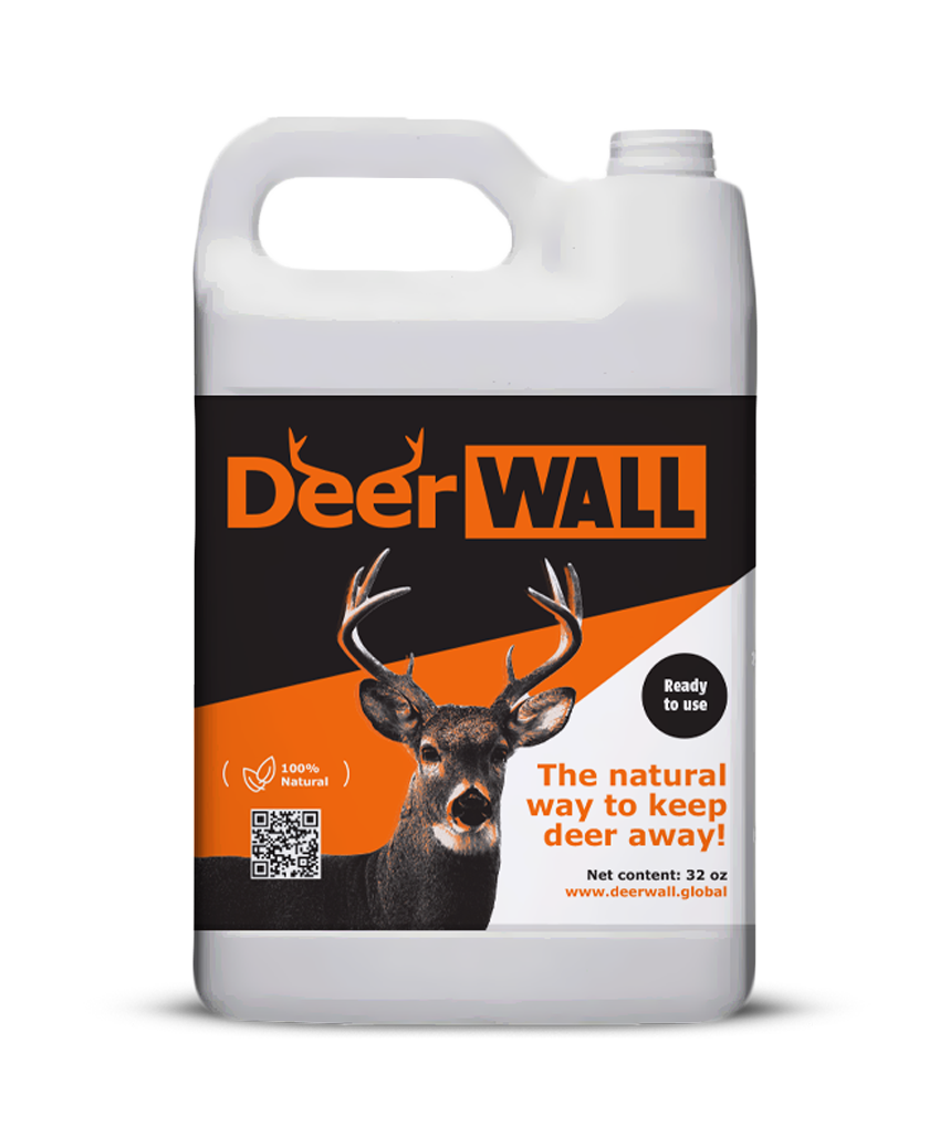 DeerWall Garden Shield Spray - All-Natural Deer Repellent Quantity