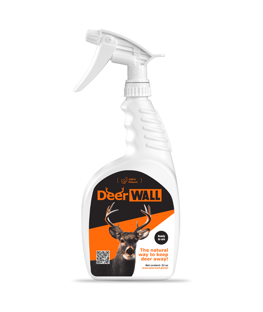 DeerWall Garden Shield Spray - All-Natural Deer Repellent Quantity