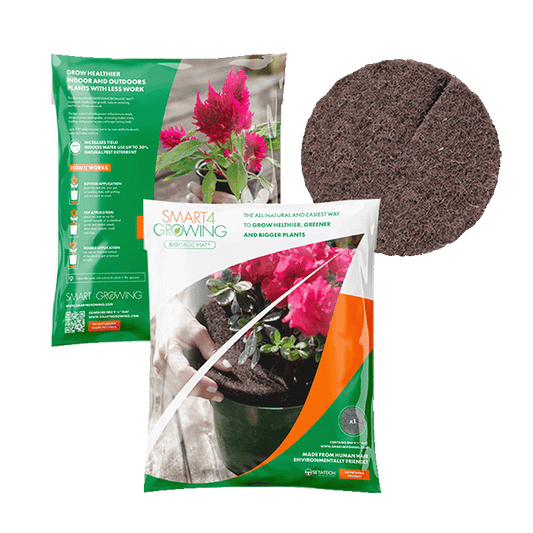 Smart4Growing BioMat 3-Pack – All-Natural Soil Enhancement Mats for Healthier Plants